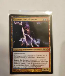 Keranos, God of Storms *NM* Journey Into Nyx *ACTUAL PHOTO* english - Image 1