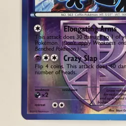 Cofagrigus 57/116 Reverse Holo Rare BW Plasma Freeze LP Team Plasma Pokemon - Image 4