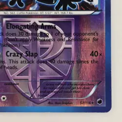 Cofagrigus 57/116 Reverse Holo Rare BW Plasma Freeze LP Team Plasma Pokemon - Image 5