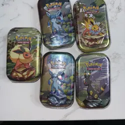 POKEMON TCG SCARLET & VIOLET PRISMATIC EVOLUTIONS MINI TIN - NEW & SEALED! - Image 1