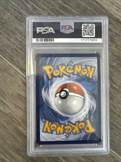 Pokemon Fusion Strike Inteleon VMAX 266/264 Alternative Art Alt Holo Foil PSA 9 - Image 3