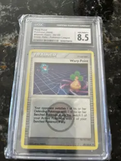 2008 Pokemon Warp Point Majestic Dawn CGC 8.5 + 2 More Cards - Image 3
