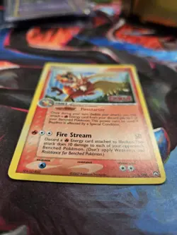 Pokemon TCG Blaziken 5/108 EX Power Keepers Reverse Holo Stamp LP - Image 4