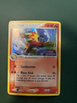 Blaziken Reverse Foil Pokemon EX Holon Phantoms #20 2006 - Image 1