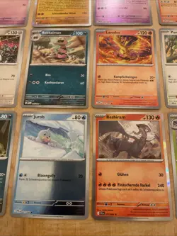 Pokemon Sammlung 36 Holo Karten Fatale Flammen Deutsch NM Pokemon - Image 3