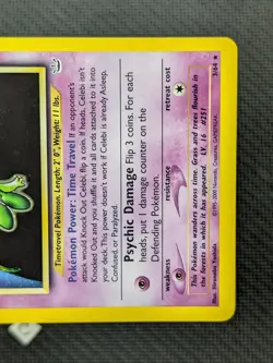 Celebi 3/64 - Neo Revelation Unlimited Holo Rare Pokemon TCG NM - Image 5