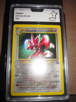 POKEMON PCA 7 NO PSA (◕‿◕✿) POKEMON PROMO BLACK STAR CIZAYOX N°33 FR NO PSA - Image 1