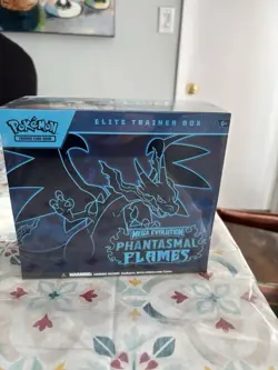 Pokemon Mega Evolution Phantasmal Flames Elite Trainer Box ETB Sealed - Image 1