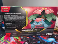 🔥 POKEMON TCG Mega Venusaur EX Premium Collection Box BRAND NEW and SEALED - Image 4