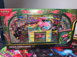 🔥 POKEMON TCG Mega Venusaur EX Premium Collection Box BRAND NEW and SEALED - Image 5