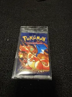 1999 Pokemon Base Set Pack CHARIZARD ART! Factory Sealed HEAVYUU 20.79gr Get It! - Image 1