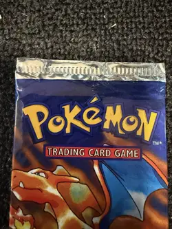 1999 Pokemon Base Set Pack CHARIZARD ART! Factory Sealed HEAVYUU 20.79gr Get It! - Image 5
