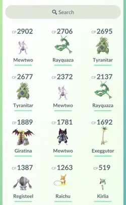 Pokemon Go PTC Acc, Guaranteed Lucky Armor Mewtwo - Image 2