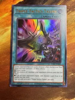 Yu-Gi-Oh! Triple Tactics Talent RA01-EN063 - 1st Ed - Ultra Rare - Near Mint! - Image 1