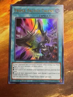 Yu-Gi-Oh! Triple Tactics Talent RA01-EN063 - 1st Ed - Ultra Rare - Near Mint! - Image 2