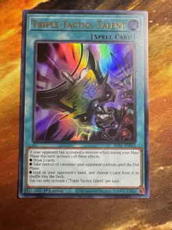 Yu-Gi-Oh! Triple Tactics Talent RA01-EN063 - 1st Ed - Ultra Rare - Near Mint! - Image 3
