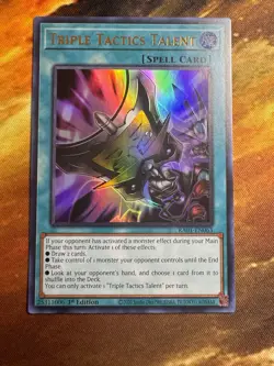Yu-Gi-Oh! Triple Tactics Talent RA01-EN063 - 1st Ed - Ultra Rare - Near Mint! - Image 4