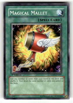 Magical Mallet SD09-EN027 1st Edition Common Structure Deck: Dinosaur's Rage LP - Image 1