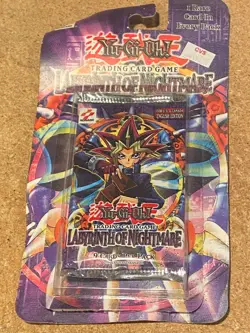 1996 Yu-Gi-Oh! Labyrinth of Nightmare Booster Pack *NEW/Sealed* OR3 - Image 1