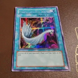 Yu-Gi-Oh! Harpie's Feather Duster -SDD-003- Secret Rare - Unlimited NM! - Image 1