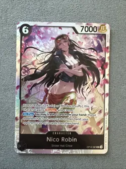 One Piece TCG Nico Robin SR OP12-087 Legacy of the Master English - Image 1