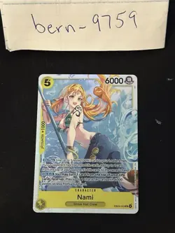 One Piece EB-03 Heroines Edition Nami SR Foil English - Image 1