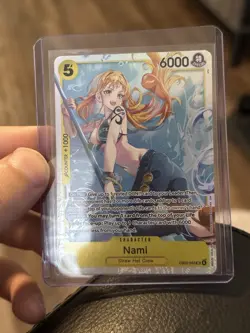 One Piece EB-03 Heroines Edition Nami SR Foil English - Image 3