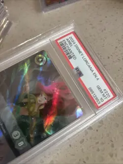 PSA 10 Ariel Sonic Warrior Enchanted Disney Lorcana EN 4 Ursula's Return 220/204 - Image 3