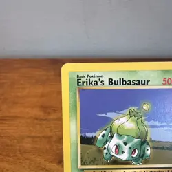 Erika's Bulbasaur 39/132 Gym Challenge Uncommon Pokemon Card TCG Vintage WOTC LP - Image 2
