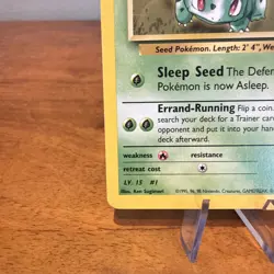 Erika's Bulbasaur 39/132 Gym Challenge Uncommon Pokemon Card TCG Vintage WOTC LP - Image 5