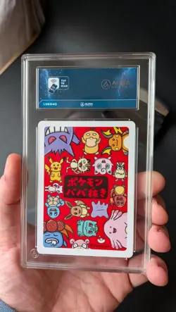 2019 Pokemon Japanese Playing Cards Old Maid Gengar GRADE 10 - Image 2