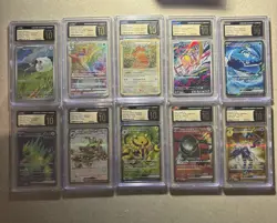 LOTS OF 10 — CGC PRISTINE POKEMON BULK SLABS CARD COLLECTION — 6 TOTAL LOTS - Image 5
