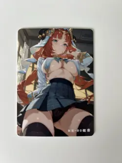 Nilou HR-03 Class Illustration Reluctant Card Set Genshin Impact - Image 1