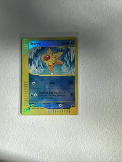 Pokemon TCG Card - Staryu (Skyridge) 104/144 Reverse Holo Common Vintage EReader - Image 1