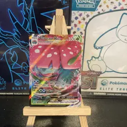 Pokemon TCG Venusaur VMAX SWSH102 Black Star Promo Card - Image 1