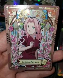 Sakura Haruno NARUTO NRSA01-SP-003L5 Naruto Kayou Card - ENGLISH - Heaven Scroll - Image 1