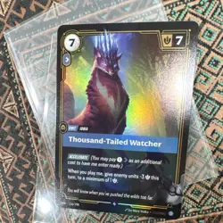 Six More Vodka Thousand-Tailed Watcher OGN Accelerate Holo Unit Card 116/298 - Image 1