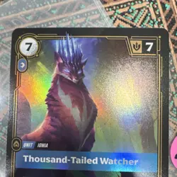 Six More Vodka Thousand-Tailed Watcher OGN Accelerate Holo Unit Card 116/298 - Image 4