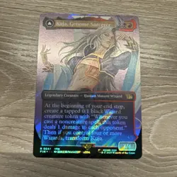 Magic the Gathering MTG Kuja, Genome Sorcerer Surge Foil 544 Final Fantasy - Image 1