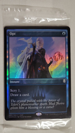 Magic The Gathering: Opt, PROMO FOIL x 4, Dominaria FNM - MTG 060/269 P - Image 1