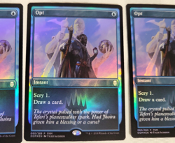 Magic The Gathering: Opt, PROMO FOIL x 4, Dominaria FNM - MTG 060/269 P - Image 3