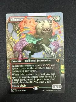 Vibrance (BORDERLESS) - Lorwyn Eclipsed (MTG) NM - Image 1