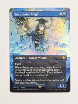 Snapcaster Mage (Chocobo Track Foil) Commander: Final Fantasy Foil NM - Image 1
