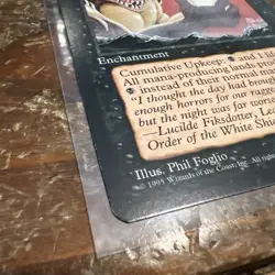 Light Play, English MTG Regular Infernal Darkness Ice Age Magic the Gathering - Image 2