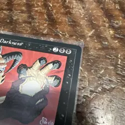 Light Play, English MTG Regular Infernal Darkness Ice Age Magic the Gathering - Image 4