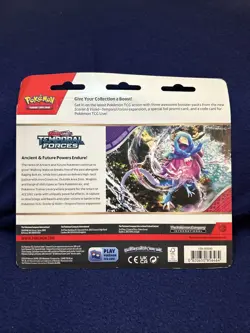 Pokemon Cards Scarlet & Violet Temporal Forces CLEFFA BLISTER PACK (3 Boosters+) - Image 2