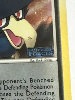 Pokemon Murkrow 30/115 - EX Unseen Forces - STAMPED Reverse Holo - NM - 2005 - Image 2