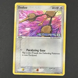 Pokemon EX Emerald Doduo Reverse Holo 45/106 - Image 1