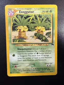 FREE SHIPPING Exeggutor 13/18 (Southern Islands) POKEMON NON HOLO - Image 1
