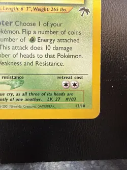 FREE SHIPPING Exeggutor 13/18 (Southern Islands) POKEMON NON HOLO - Image 4